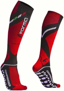 Forma Boots Ponožky Off-Road Compression Socks Black/Red 32/34 #9124303