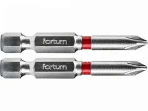 FORTUM Bit krížový PH1x50mm, 2ks, S2