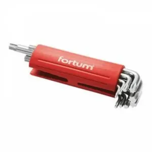 FORTUM L-kľúče TORX, 10 – 50, 4710300