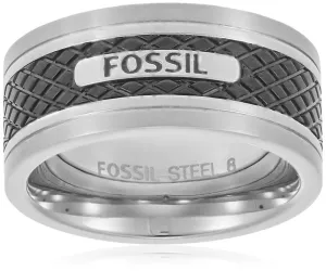 Fossil Módne oceľový prsteň JF00888040 60 mm