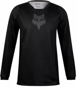 FOX Youth Blackout Jersey Black/Black XL Motokrosový dres