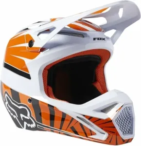 FOX V1 Goat Dot/Ece Helmet Orange Flame XL Prilba
