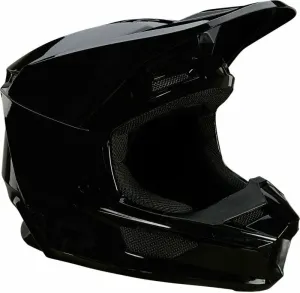 FOX V1 Plaic Helmet Black L Prilba