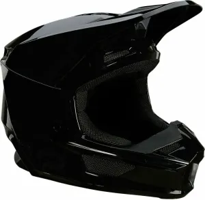 FOX V1 Plaic Helmet Black XL Prilba