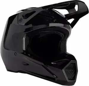 FOX V1 Solid Helmet Black L Prilba