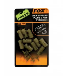 Fox Edges Drop Off Lead Plugs And Pins x10