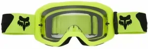 FOX Main Core Goggles Fluorescent Yellow Moto okuliare