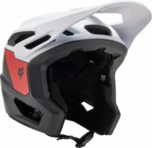 FOX Dropframe Pro Helmet Black/White M Prilba na bicykel