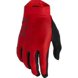 Fox FLEXAIR ASCENT Cyklistické rukavice, červená, veľkosť #6846849