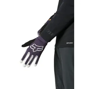 Fox FLEXAIR Pánske cyklistické rukavice, fialová, veľkosť XXL