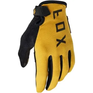 Fox RANGER GEL Cyklistická rukavice, žltá, veľkosť #6541240