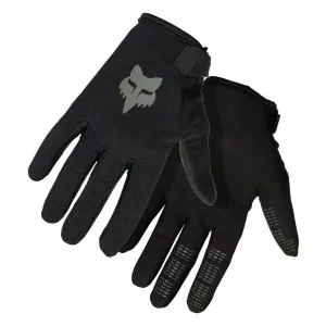 Fox RANGER YTH Detské cyklo rukavice, čierna, veľkosť #9223145