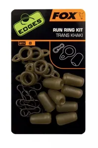 Fox montáž edges run ring kit trans khaki 8ks