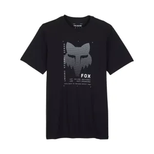 FOX Cyklistické tričko s krátkym rukávom - DISPUTE PREM - čierna
