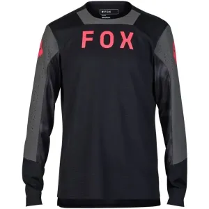Fox DEFEND LS Pánsky cyklistický dres, čierna, veľkosť #9588591