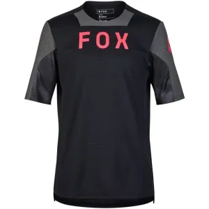 Fox DEFEND SS Pánsky cyklistický dres, čierna, veľkosť #9492321