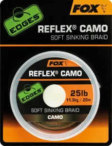 Fox Fishing Edges Reflex Camo Soft Sinking Braid Reflex Camo 25 lbs-11,3 kg 20 m