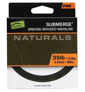 Fox splietaná šnúra naturals submerge braid 300 m - 0,25 mm 20,4 kg #8407098
