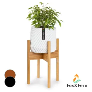 Fox & Fern Zeist, stojan na rastliny, 2 výšky, kombinovateľný, zásuvný dizajn, prírodný #1426218