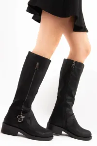 Fox Shoes Black Women's Boots