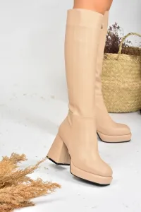 Fox Shoes Women's Ten Platform Heeled Boots