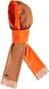 Fraas Dámská šála s kapucí 641003 - oranžová