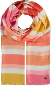 Fraas Dámský obdélníkový šátek Terra Block-stripes 645006 - růžová