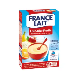 FRANCE LAIT Ryžová kaša mliečna ovocná (od 6. mesiaca) 1x250 g