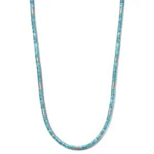 FRANK 1967 pánsky náhrdelník s tyrkysom FR7FN-0061
