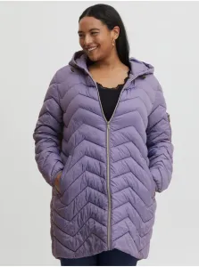 Purple Ladies Quilted Jacket Fransa - Women #6281500