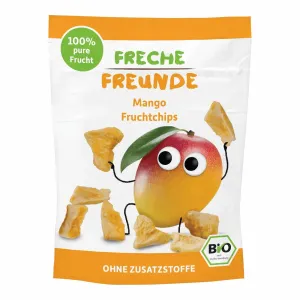 FRECHE FREUNDE BIO Chipsy ovocné Mango 12m+, 14g