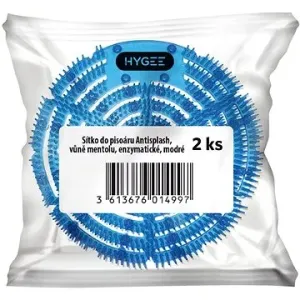 HYGEE Antisplash Mint sitko do pisoára, enzymatické, modré, 2 ks