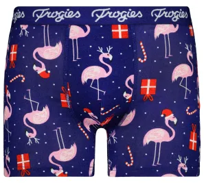 Pánske boxerky Flamingo Frogies Christmas #764113