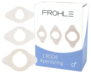Froehle Love Rings Set LR004- súprava erekčných krúžkov na penis (3ks)