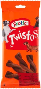 Frolic pochúťka Twistos 6ks s hovädzím mäsom