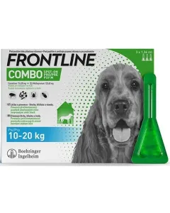 Frontline Combo Spot-on Dog M - pipeta proti kliešťom pre psy 3 x 1,34ml #1936823