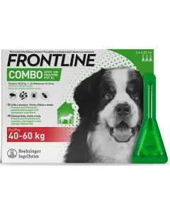 Frontline Combo Spot-on Dog XL - pipeta proti kliešťom pre psy 3 x 4,02ml #1936821