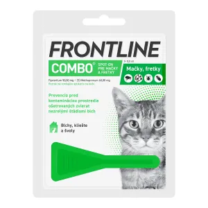 Frontline Combo Spot-on - pipeta proti kliešťom pre mačky a fretky 0,5ml
