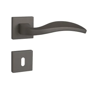 Kľučka na dvere FO - DIANA - HR HNM - hnedá matná (B11) | MP-KOVANIA.sk #8602259