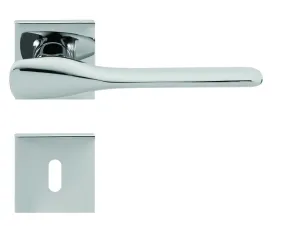 Kľučka na dvere FO - GALAXY - HR (E) CHL - chróm lesklý (C01) | MP-KOVANIA.sk #4126332