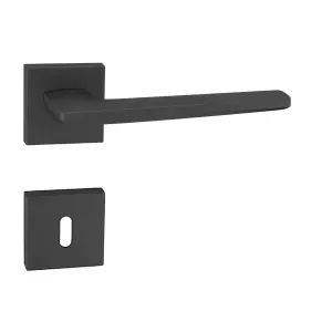 Kľučka na dvere FO - BOSTON - HR CIM - čierna matná (N52) | MP-KOVANIA.sk #4111773