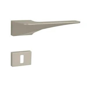 Kľučka na dvere FO - PENTA - RT NIM - nikel matný (N16) | MP-KOVANIA.sk #8602104