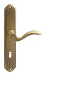 Kľučka na dvere FO - PAPERINO - SO BRM - bronz matný (B03) | MP-KOVANIA.sk