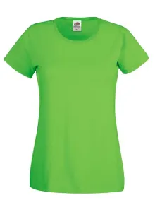 Green Women's T-shirt Lady fit Original Fruit of the Loom