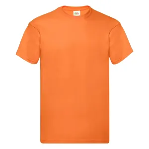 Orange T-shirt Original Fruit of the Loom #8049530