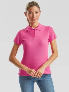 Polo Fruit of the Loom Pink Women's T-shirt #8090646