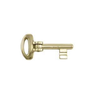 FT - Zalamovací kľúč k zámku BB 60/50 - dlhý ZLL - zlatá lesklá (F01) | MP-KOVANIA.sk