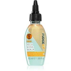 Fudge Professional Finish Aqua Shine Serum stylingový sprej pre lesk vlasov 50 ml