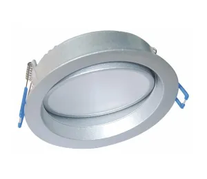 Fulgur Fulgur 23147 - LED Podhľadové svietidlo LED/10W/230V 3000K IP54 strieborná