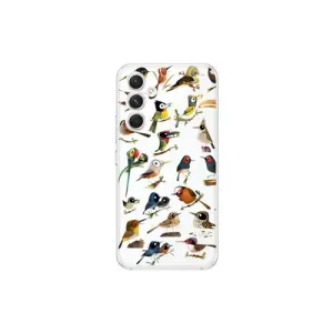 Puzdro Fun TPU iPhone 7/8/SE 2020/SE 2022, vtáčiky - transparentné